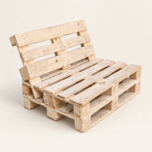 Banco de Pallets com Encosto — imagem provisória padronizada